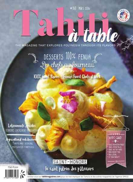 Tahiti a table – Mars 2026 Cover