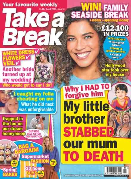 Take a Break Weekly – 9 April 2026 Cover