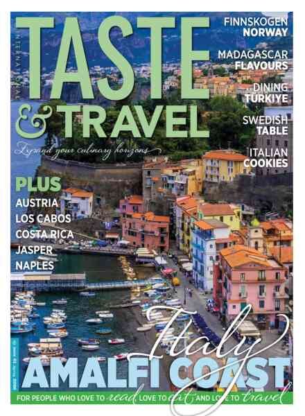 Taste & Travel International – Spring 2026 Cover