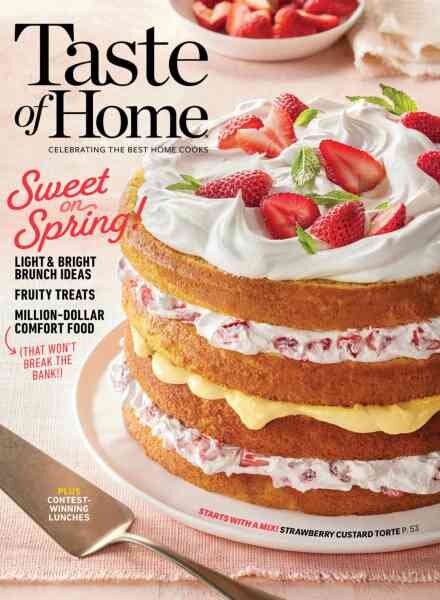 Taste of Home – Spring 2026 Cover