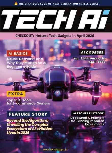 Tech AI Magazine – April 2026 Cover