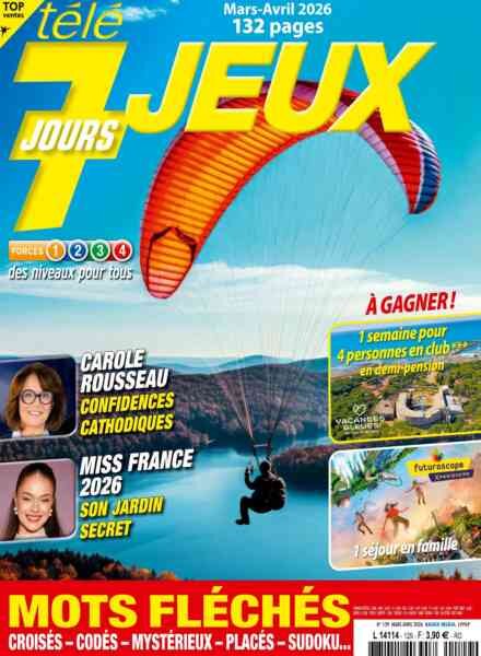 Tele 7 Jours Jeux – Mars-Avril 2026 Cover