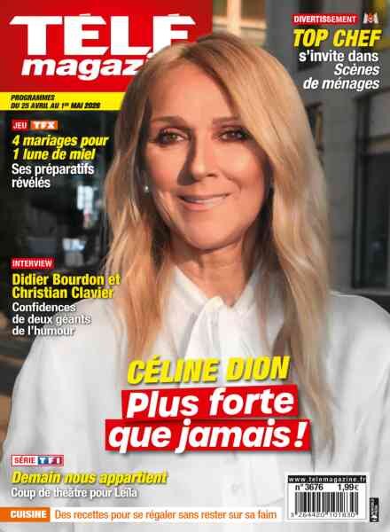 Telemagazine – 14 Avril 2026 Cover