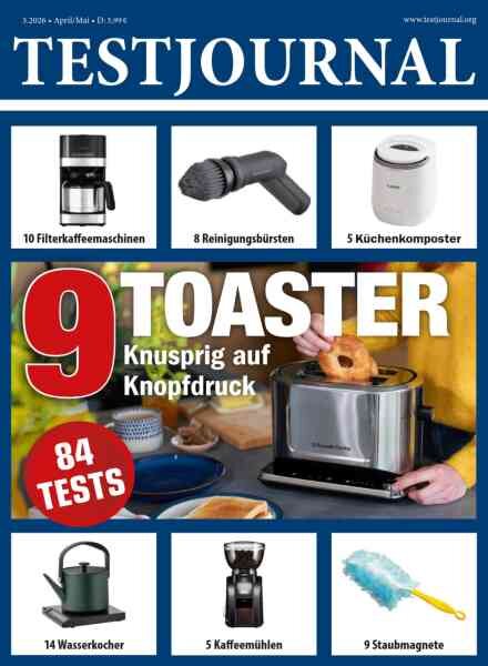 TestJournal – April-Mai 2026 Cover