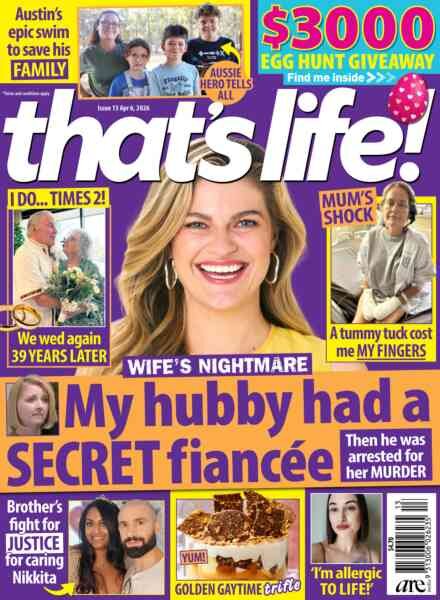 that’s life! Australia – 29 March 2026 Cover