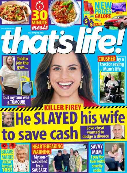 that’s life! Australia – 5 April 2026 Cover