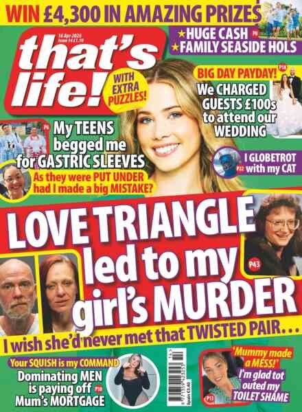 that’s life! UK – 9 April 2026 Cover
