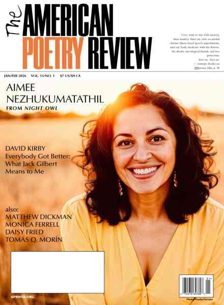 The American Poetry Review – January-February 2026 Cover