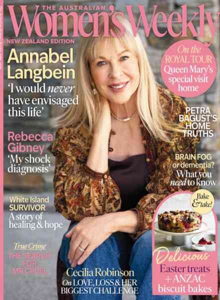 The Australian Women’s Weekly New Zealand Edition – April 2026 Cover