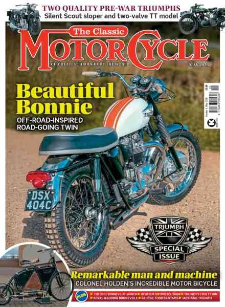 The Classic MotorCycle – May 2026 Cover