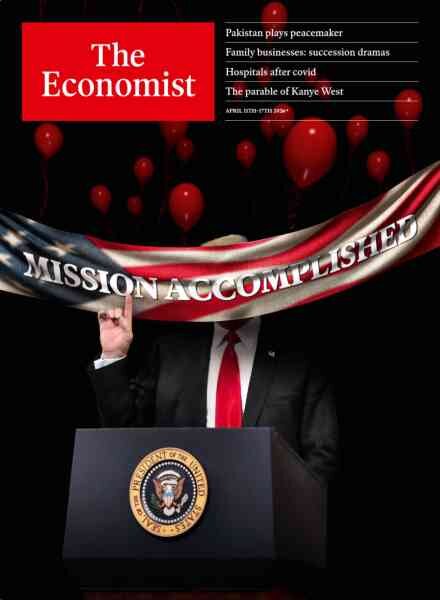 The Economist Europe – 11 April 2026 Cover