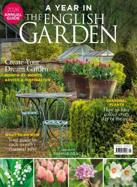 The English Garden – A Year in the English Garden 2026 Cover