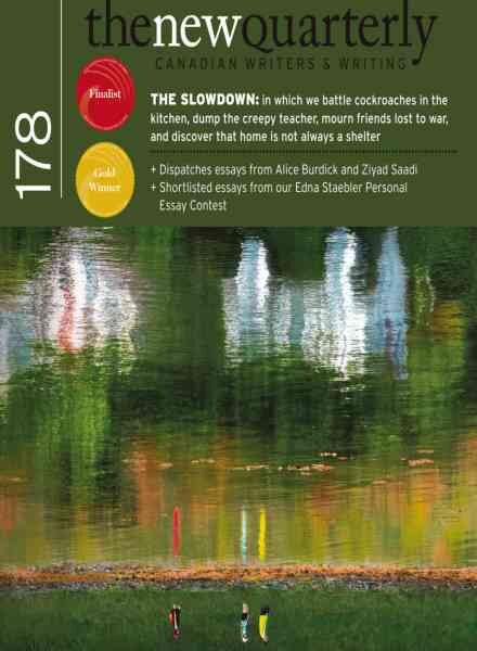The New Quarterly – Spring 2026 Cover