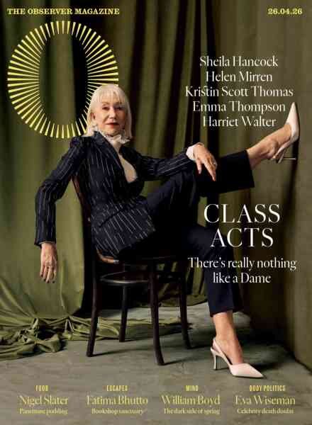 The Observer Magazine – 26 April 2026 Cover