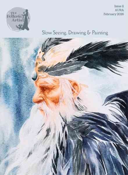 The Pottering Artist – February 2026 Cover