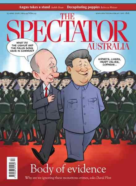 The Spectator Australia – 25 April 2026 Cover