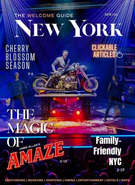 The Welcome Guide New York Magazine – April 2026 Cover