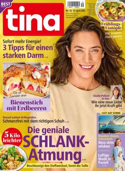 Tina – 15 April 2026 Cover