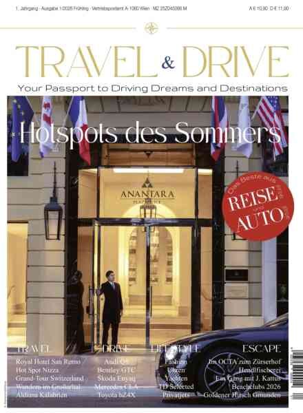Travel & Drive – Fruhling 2026 Cover