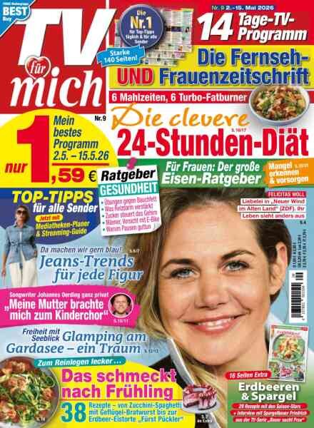 TV fur mich – 23 April 2026 Cover