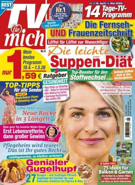 TV fur mich – 9 April 2026 Cover