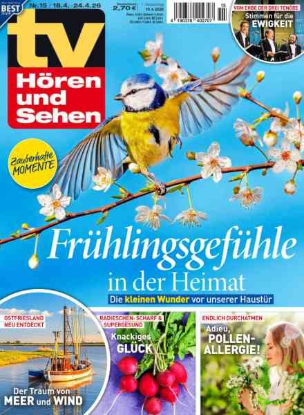 TV Horen und Sehen – 10 April 2026 Cover