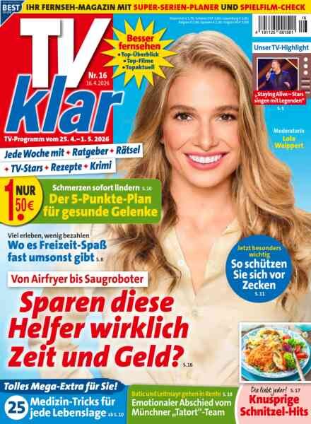 TV Klar – 16 April 2026 Cover