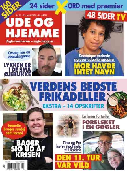 Ude og Hjemme – 13 April 2026 Cover