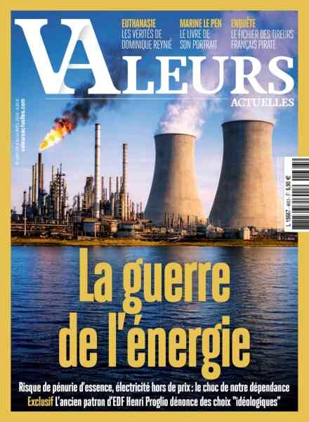 Valeurs Actuelles – 9 Avril 2026 Cover