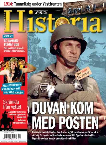 Varldens Historia – April 2026 Cover