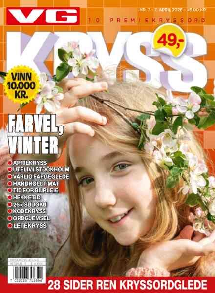 VG Kryssord – 7 April 2026 Cover