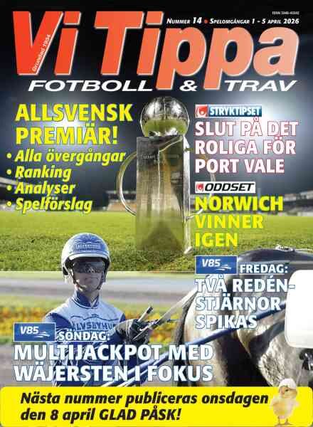 Vi Tippa – 31 Mars 2026 Cover