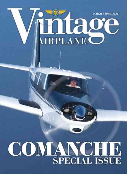Vintage Airplane – March-April 2026 Cover