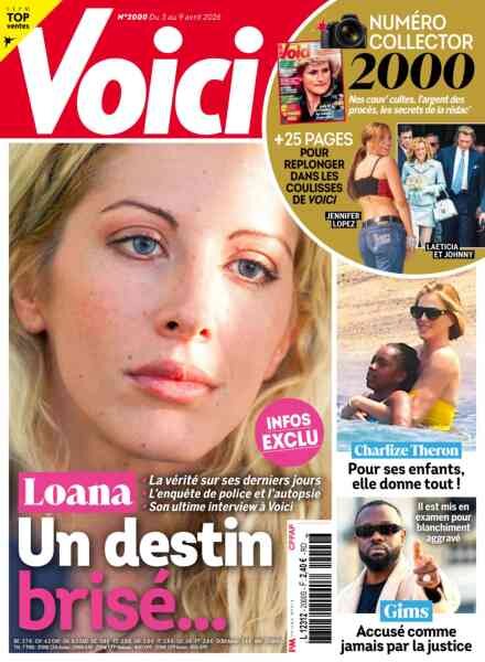 Voici – 3 Avril 2026 Cover