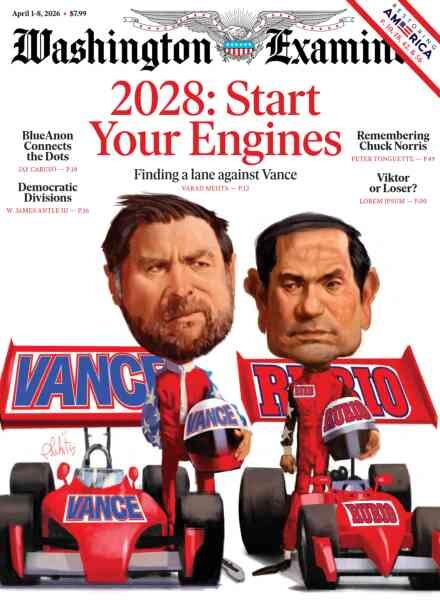 Washington Examiner – April 1 2026 Cover