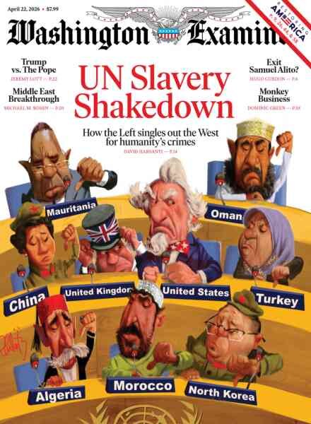 Washington Examiner – April 22 2026 Cover
