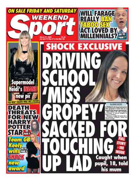 Weekend Sport – 27 March 2026 Cover