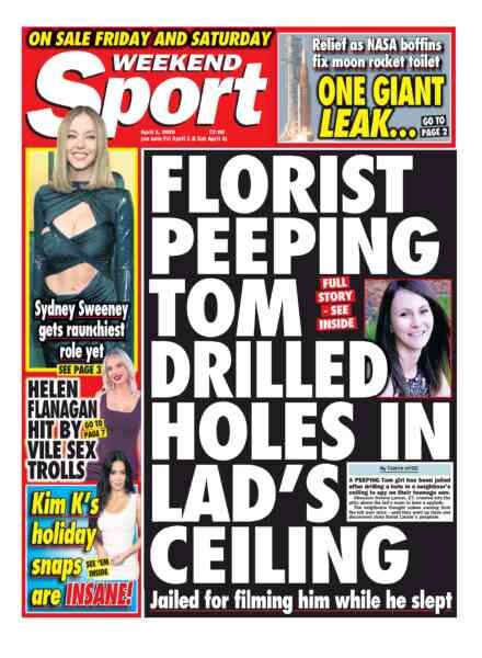 Weekend Sport – 3 April 2026 Cover