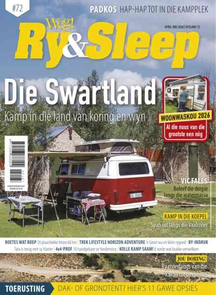 Weg! Ry & Sleep – April-May 2026 Cover