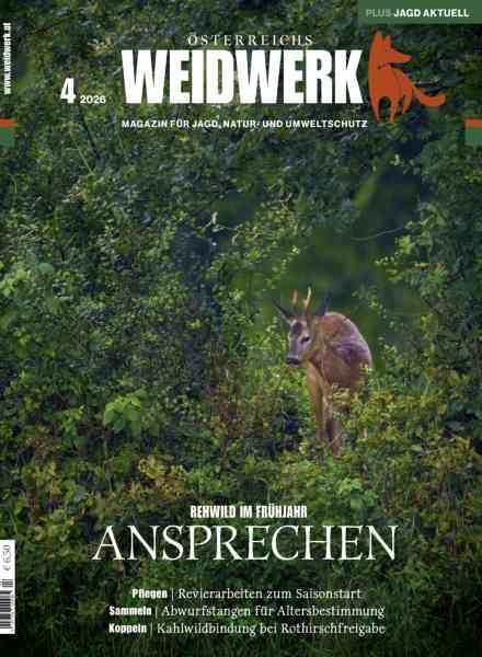 Weidwerk – April 2026 Cover