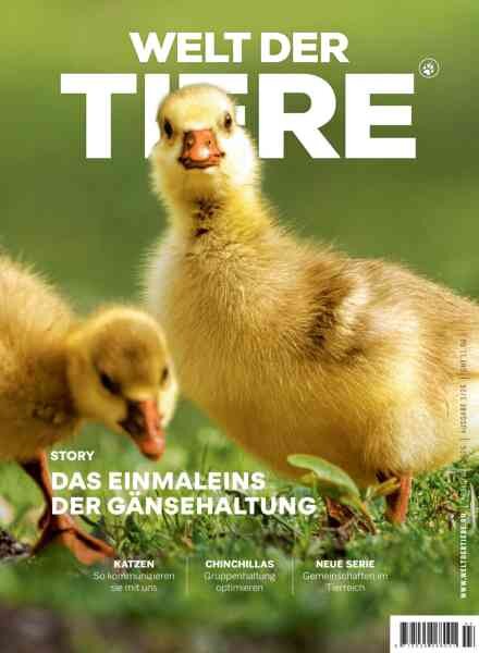 Welt der Tiere – April-Mai 2026 Cover