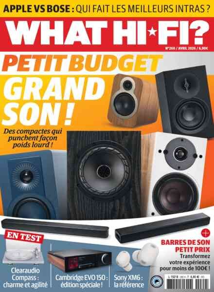 What Hifi France – Avril 2026 Cover