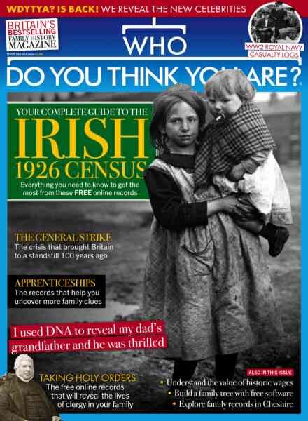 Who Do You Think You Are – May 2026 Cover