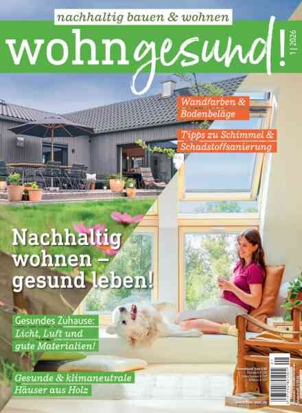 Wohngesund! – 15 April 2026 Cover