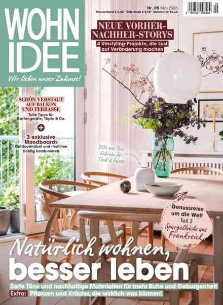 Wohnidee – Mai 2026 Cover