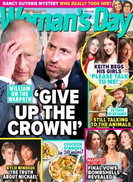 Woman’s Day Australia – Issue 14 2026 Cover