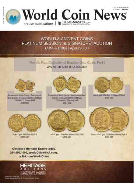 World Coin News – May 2026 Cover