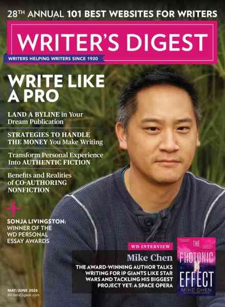 Writer’s Digest – May-June 2026 Cover