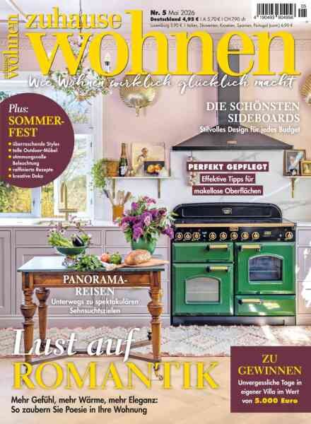 Zuhause Wohnen – Mai 2026 Cover