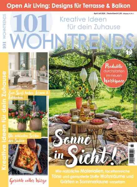 101 Wohntrends – April-Juli 2026 Cover